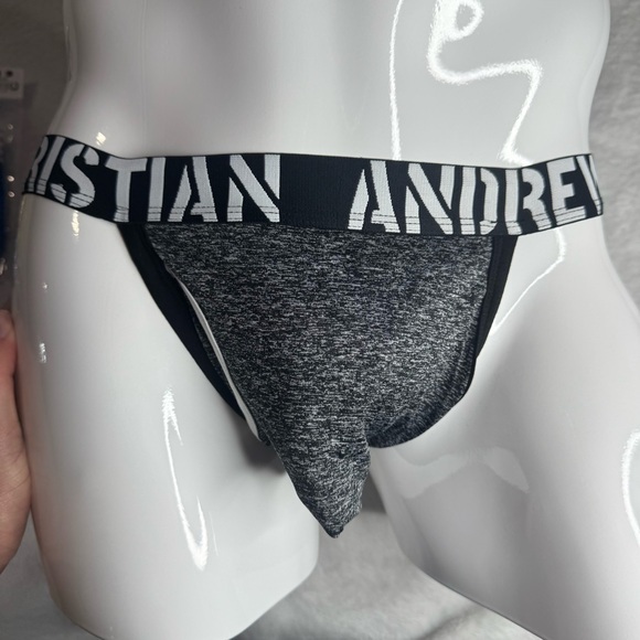 Andrew Christian Other - Andrew Christian Composition Fly Jock - Black & White (Large)